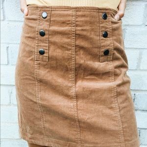 HOLLISTER CORDUROY SKIRT